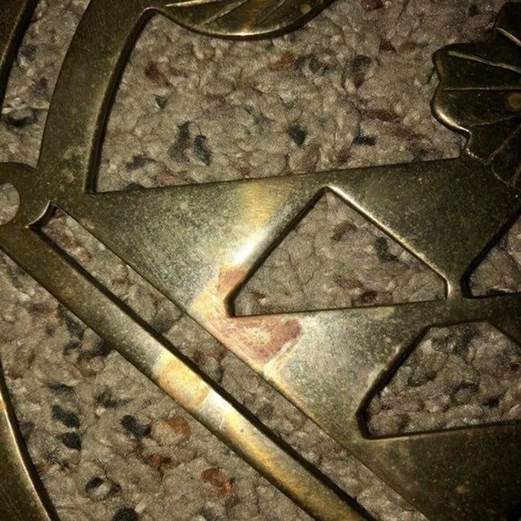 Brass Wall Candle Holder Used Some Wear - Picture 9 of 12